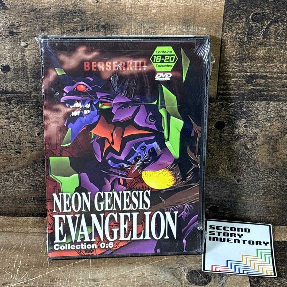 Neon Genesis Evangelion Collection 6 Episodes 18-20 DVD 2001 Rare Anime NEW